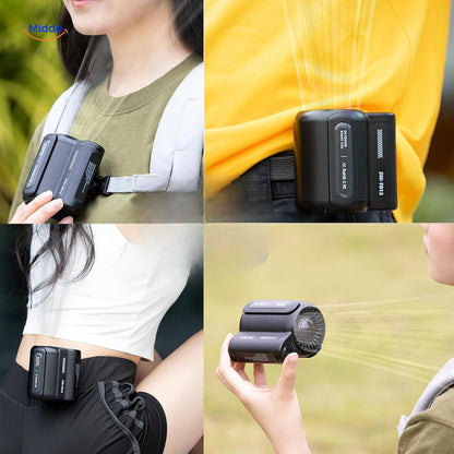 Airflowpro - Krachtige Miniventilator Met Dubbele Clip