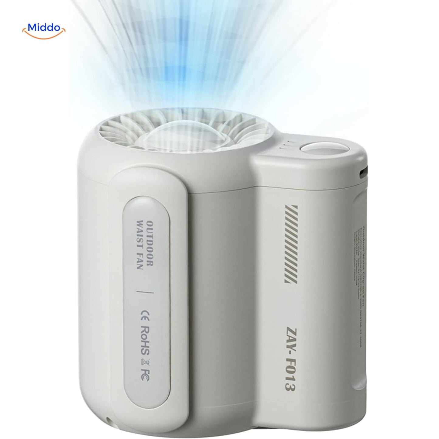 Airflowpro - Krachtige Miniventilator Met Dubbele Clip