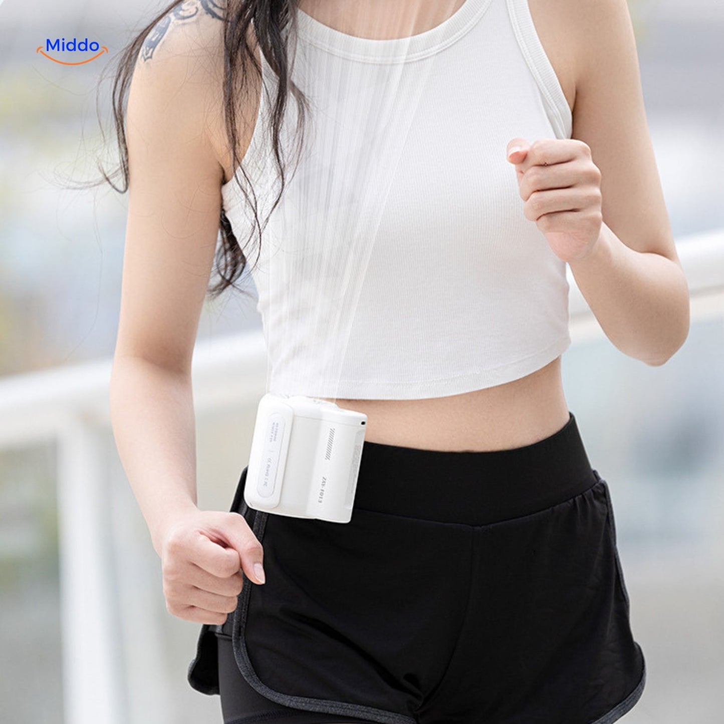 Airflowpro - Krachtige Miniventilator Met Dubbele Clip