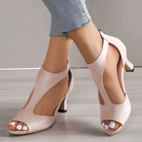 Orthopedische sandalen met hak - Emmy