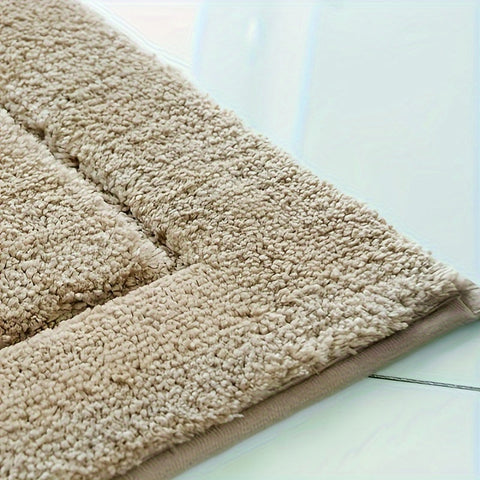 3-delige Ultrafijne Vezel Badkamer Tapijt Set – Sneldrogend en Absorberend