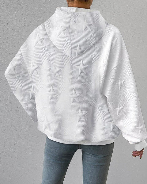 ComfortWear - Hoodie met Sterrenpatroon