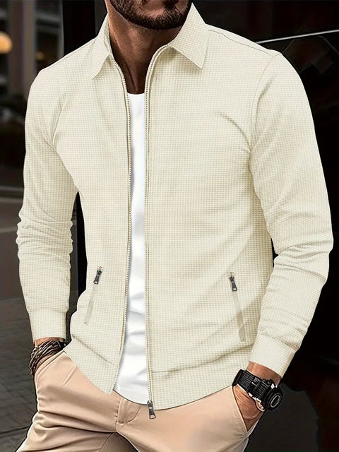 Elliot | Heren Vest | Stijlvolle Look Met Rits