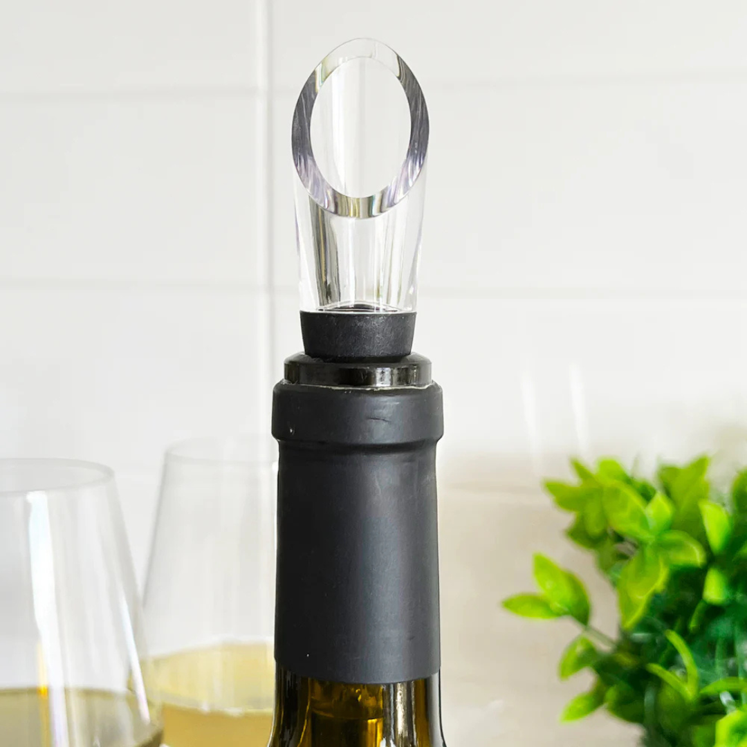 ChilledPour | 4-in-1 Wijnkoeler – Wijnschenker, Stopper & Koelstick