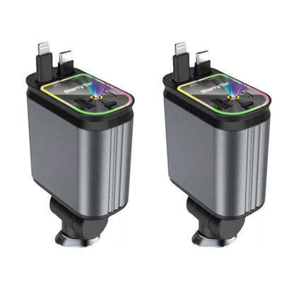 Uittrekbare Kabel Autolader met Sterrenhemel