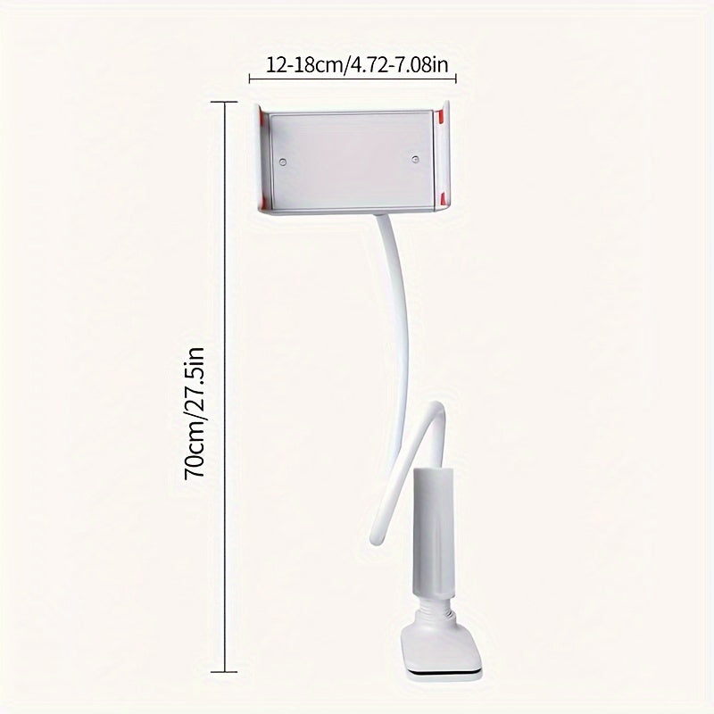 360° Draaibare Tablet & Telefoonhouder (Flexibel, Verstelbaar, Handsfree, Voor Bed, Bureau & Bank)