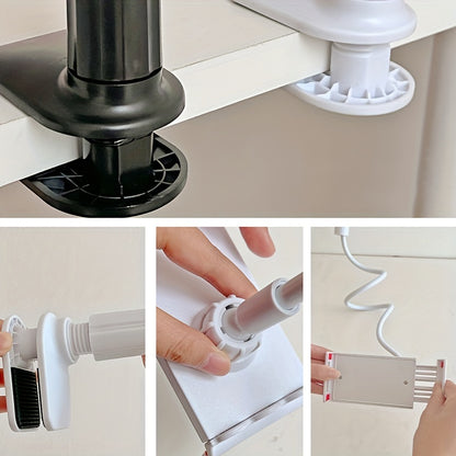 360° Draaibare Tablet & Telefoonhouder (Flexibel, Verstelbaar, Handsfree, Voor Bed, Bureau & Bank)