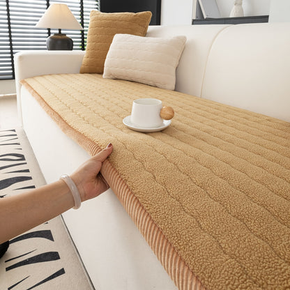 Luxe Dikke Pluche Bankhoes (Wasbaar, Anti-Slip, Huisdiervriendelijk, Bohemian Stijl, Bescherming voor Bank & Meubels)