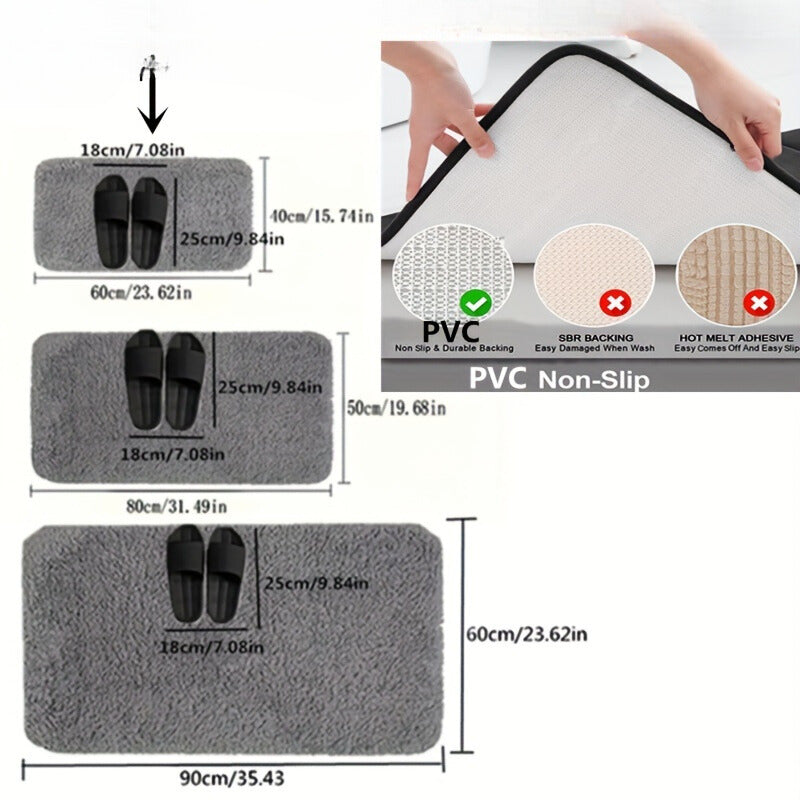 Absorbia - Zachte, dikke en zeer absorberende badmat