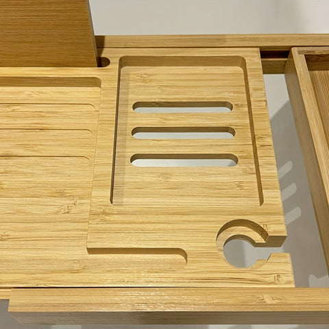 BambooRest - Luxe Bamboe Badplank