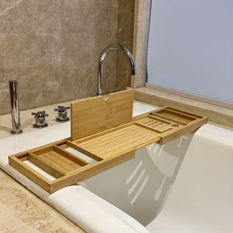BambooRest - Luxe Bamboe Badplank