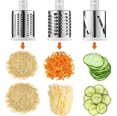 AuraLumix - Multifunctionele 3-Blade Groentesnijder