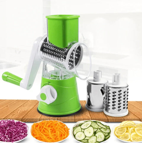 AuraLumix - Multifunctionele 3-Blade Groentesnijder