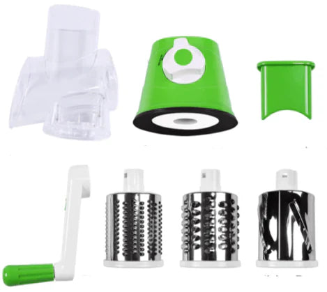 AuraLumix - Multifunctionele 3-Blade Groentesnijder