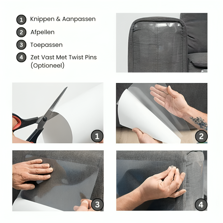 BENI| Transparante Meubelbeschermer