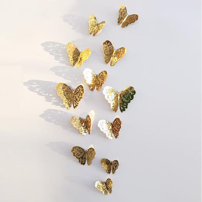 BeautiFly - Elegante 3D vlinder Lente Wanddecoratie