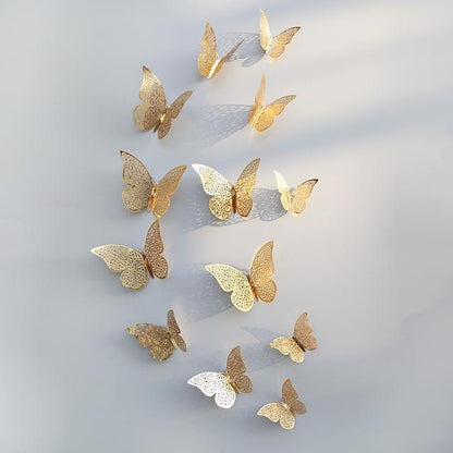 BeautiFly - Elegante 3D vlinder Lente Wanddecoratie