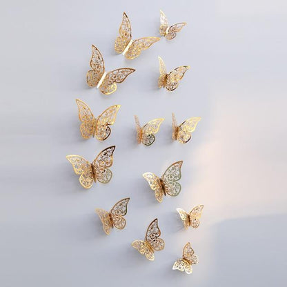 BeautiFly - Elegante 3D vlinder Lente Wanddecoratie