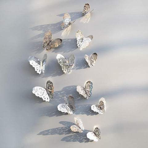 BeautiFly - Elegante 3D vlinder Lente Wanddecoratie