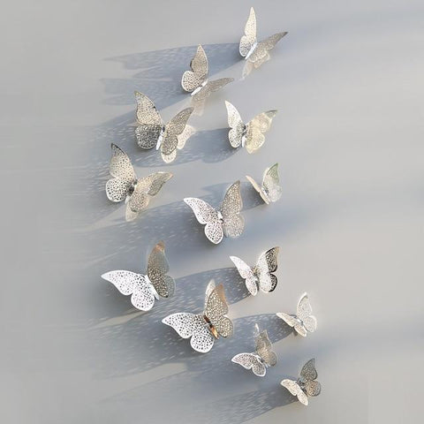 BeautiFly - Elegante 3D vlinder Lente Wanddecoratie